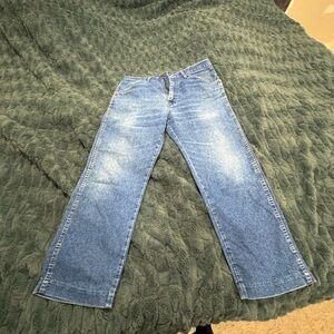 Wrangler Men's Straight Jeans - Blue